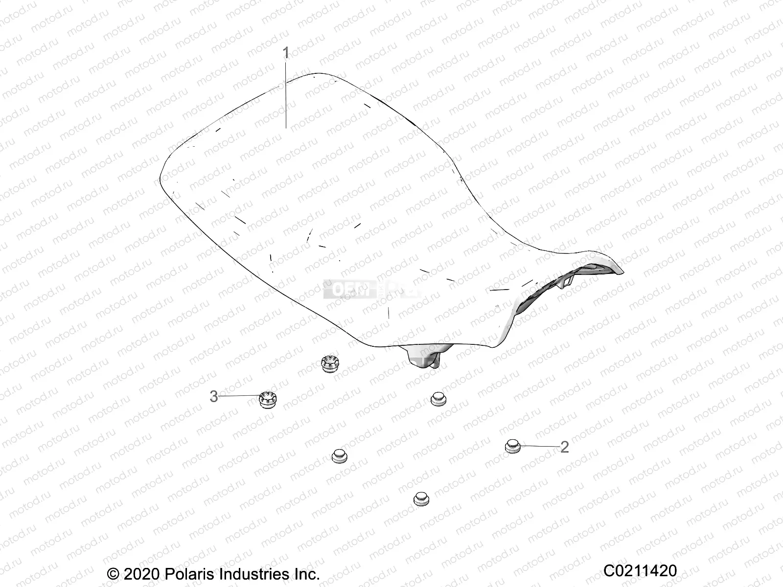 BODY | BODY, SEAT - A21SEE57F1/F57C1/F1/S57C1/C2/C5/C9/CK/F1/F2/FK (C0211420)