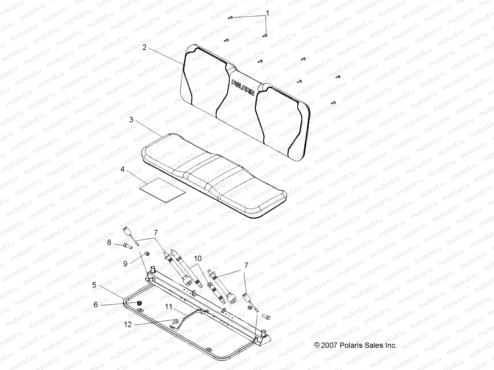 BODY | BODY, SEAT and BASE - R08RF68AD/AF/AZ (49RGRSEAT086X6)