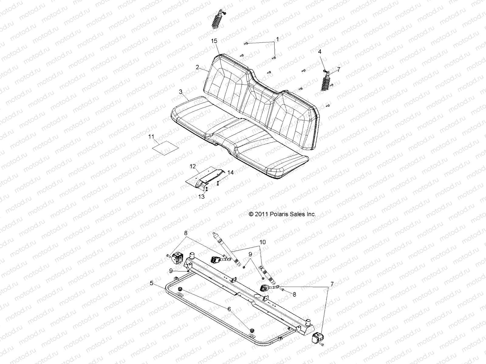 BODY | BODY, SEAT and BASE - R12TH90DG (49RGRSEAT12900D)