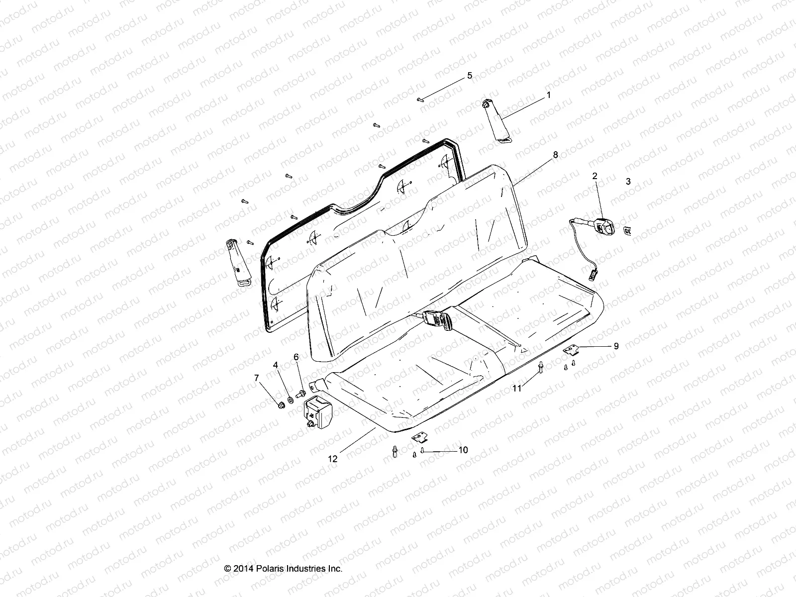 BODY | BODY, SEAT AND BELTS - R15RMA57AA/AR/AZ/AC/LA/H57AR (49RGRSEAT15570)