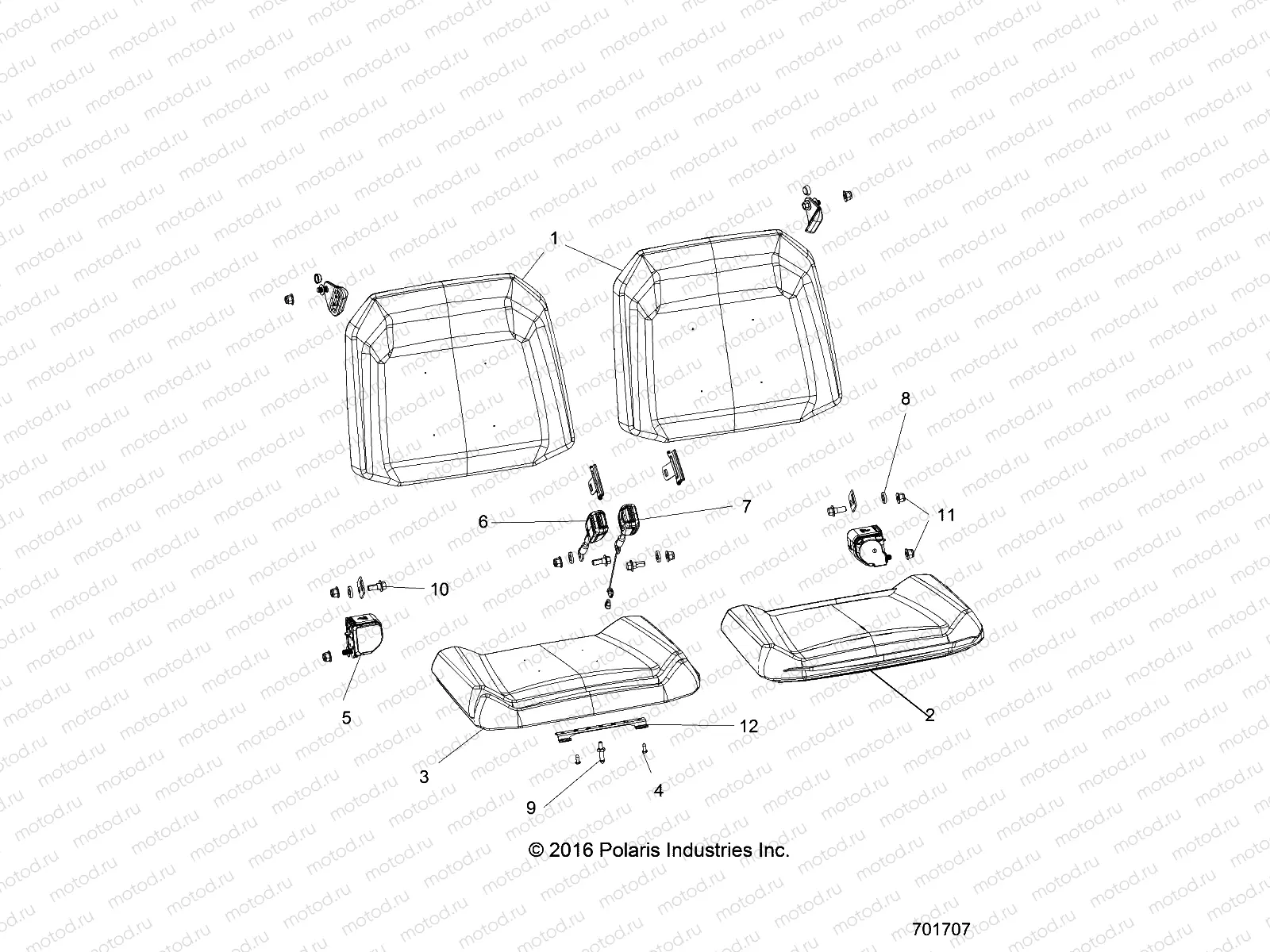 BODY | BODY, SEAT AND BELTS - R19RM57C1 (701707)