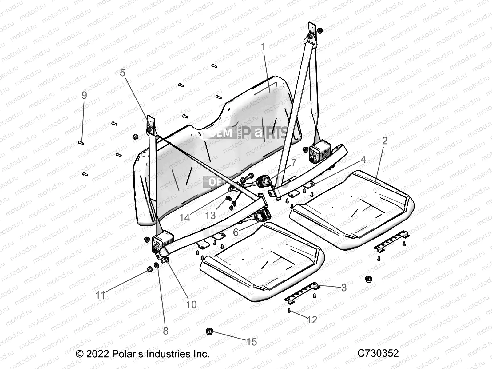 BODY | BODY, SEAT AND BELTS - R23MAA57F6/SF6/F9 (C730352)