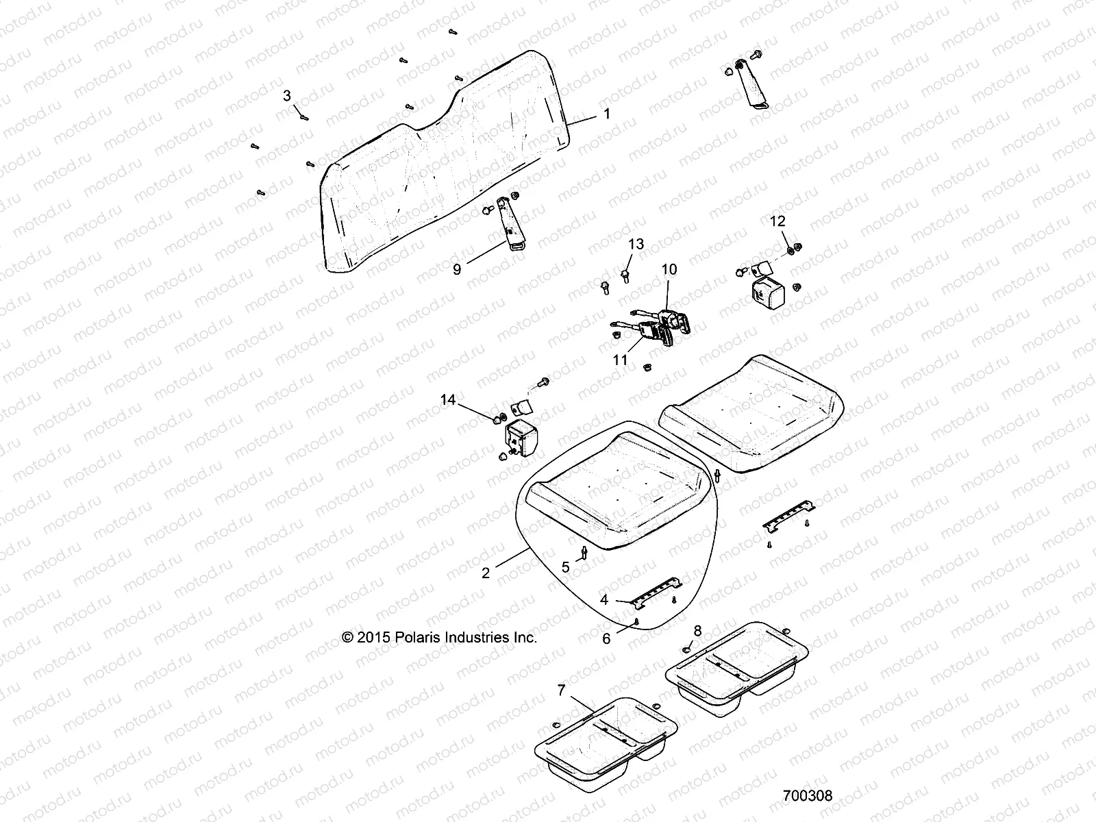 BODY | BODY, SEAT AND SEAT BELTS - R16RMAE4G8/G9/N8 (700308)