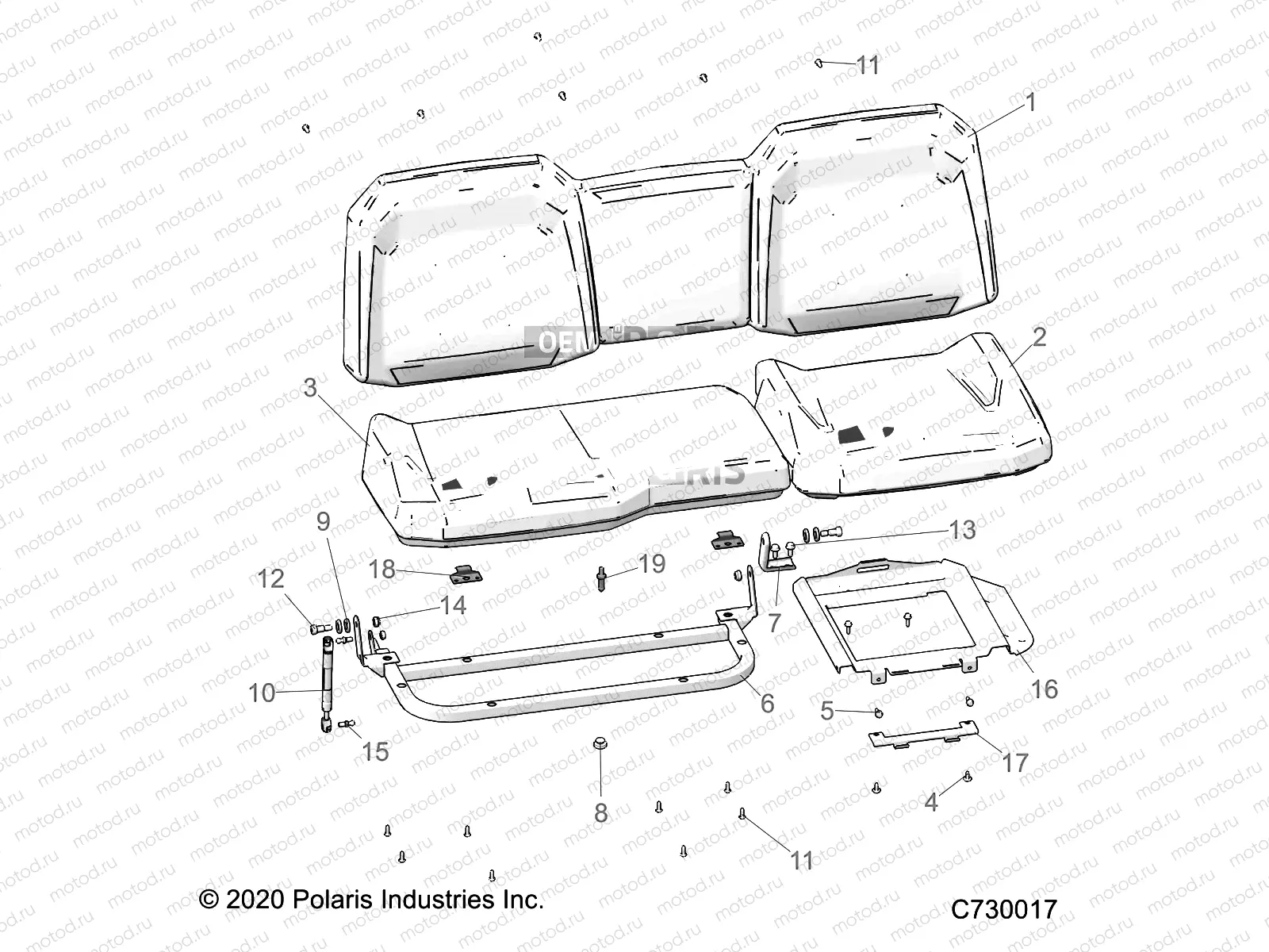 BODY | BODY, SEAT ASM.  - R21TAE99JA (C730017)