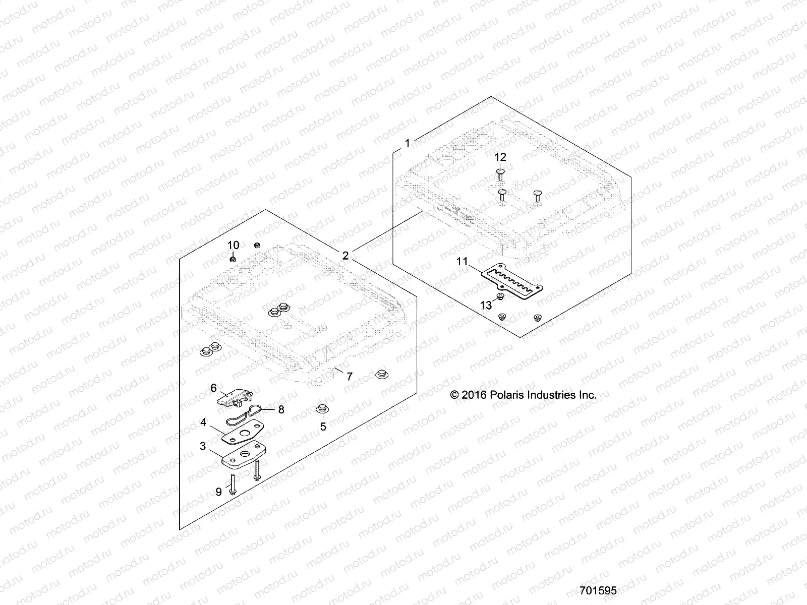 BODY | BODY, SEAT BASE - Z18VBE87F2/S87C2/CU (701595)