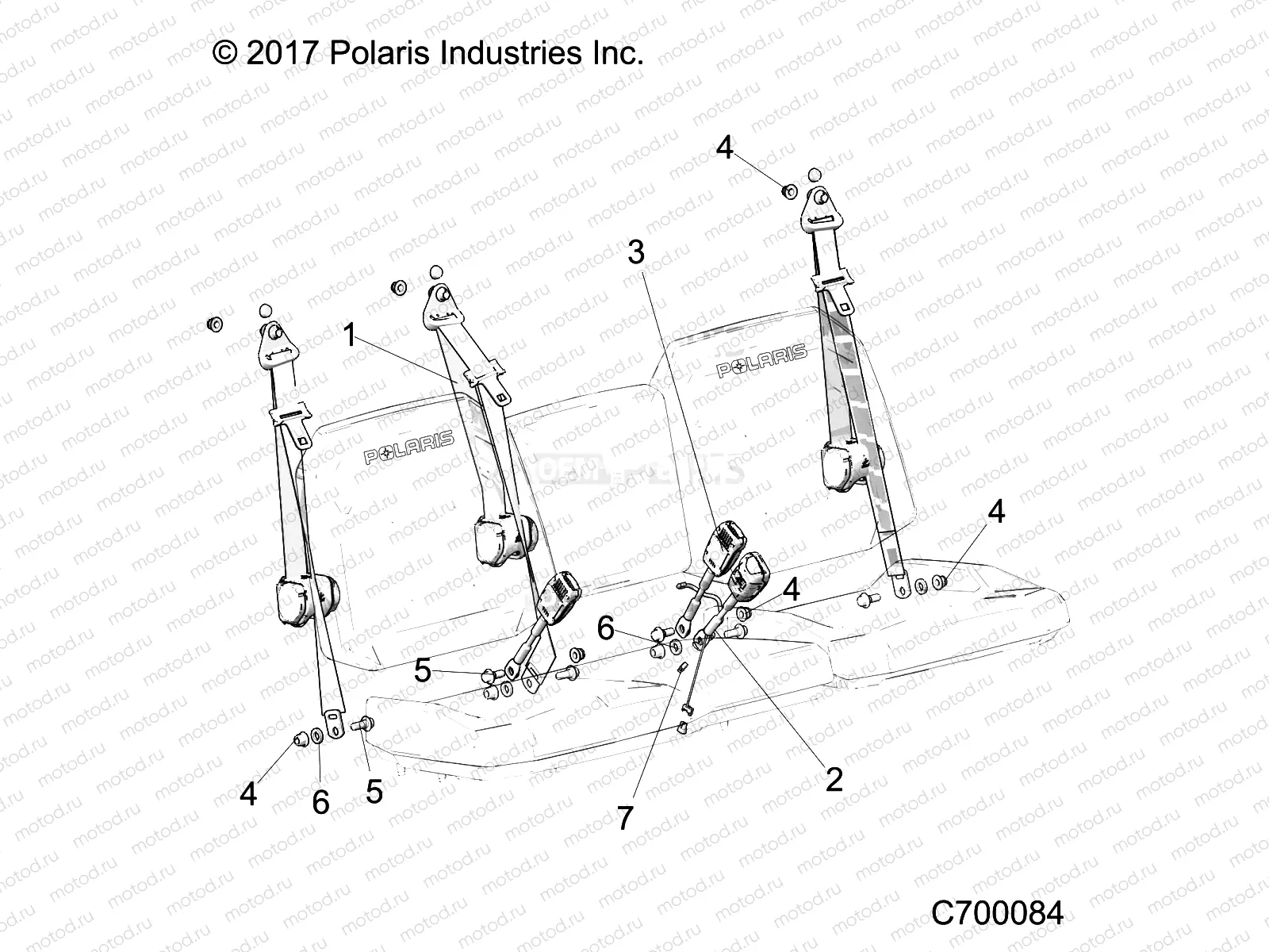 BODY | BODY, SEAT BELT AND MOUNTING - R18RRE99FM/SFM/SCM (C700084)