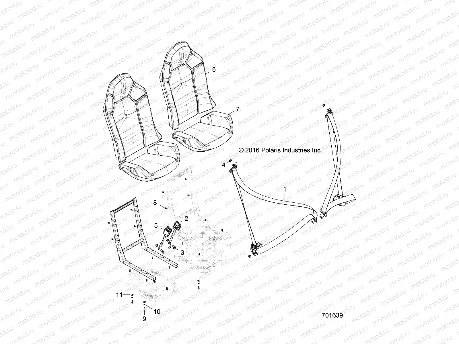 BODY | BODY, SEAT BELT AND MOUNTING - Z17VDS92CM (701639)