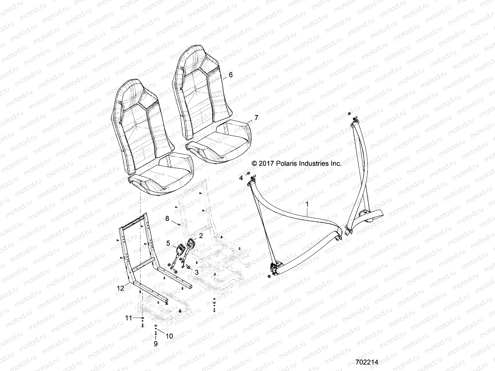 BODY | BODY, SEAT BELT AND MOUNTING - Z18VAS87CM (702214)