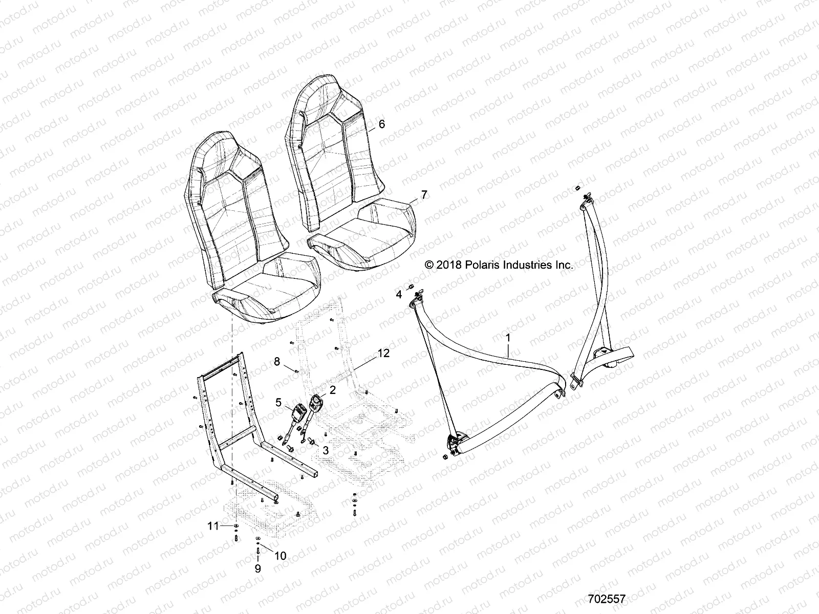 BODY | BODY, SEAT BELT AND MOUNTING - Z19VBE99F2/S99C2/CM (702557)