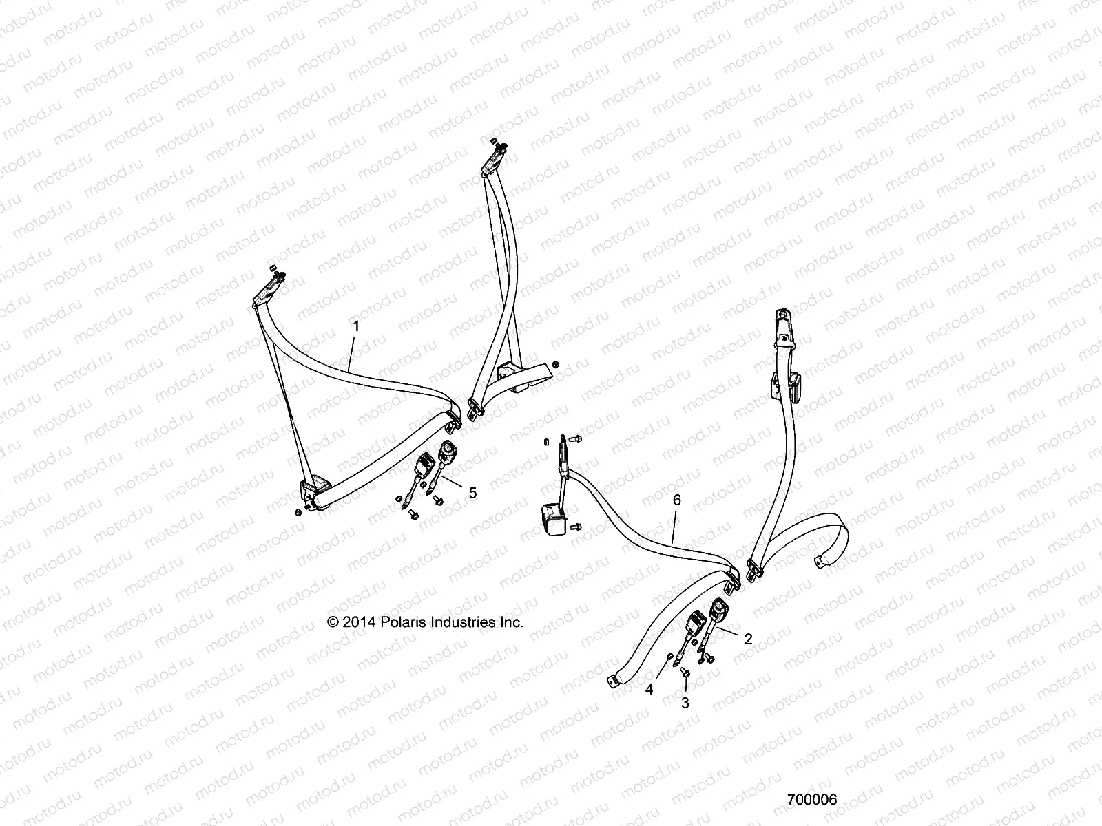BODY | BODY, SEAT BELT MOUNTING - Z18VCE87BK/BU/BR/LU (700006)