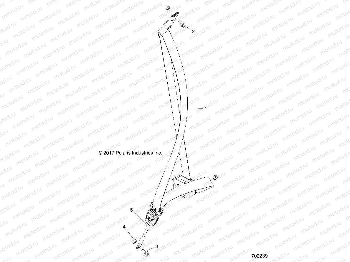 BODY | BODY, SEAT BELT MOUNTING - Z19VGE99AK/AW/BK/BW (700284)