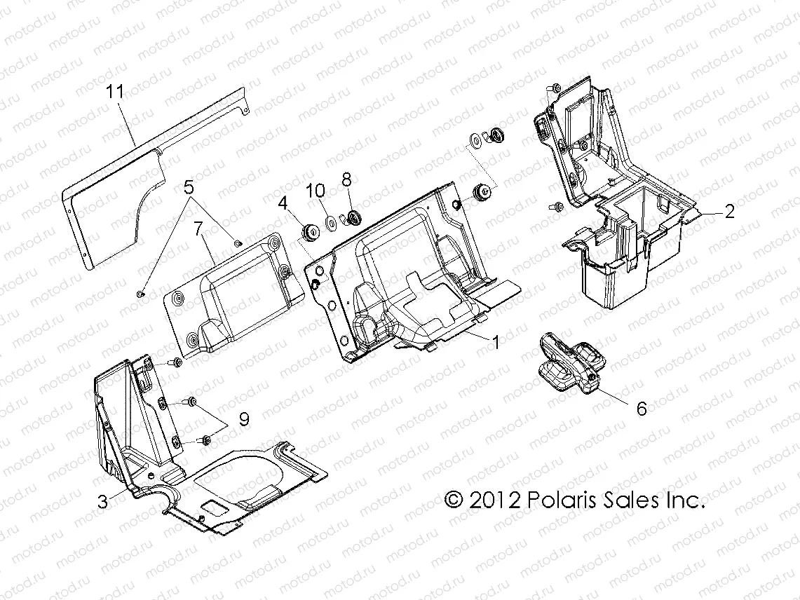 BODY | BODY, SEAT DIVIDER - R13JT9EFX (49RGRSEATDVD13RZRXP900I)