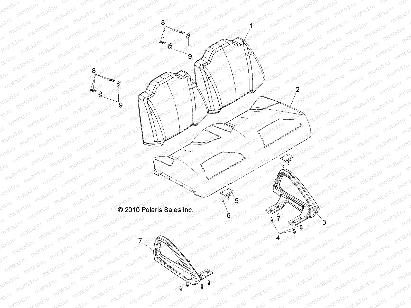 BODY | BODY, SEAT, FRONT - L11AB08LA/LB/LC/AA08PA/PB/PC (49LEVSEAT11BRZ)