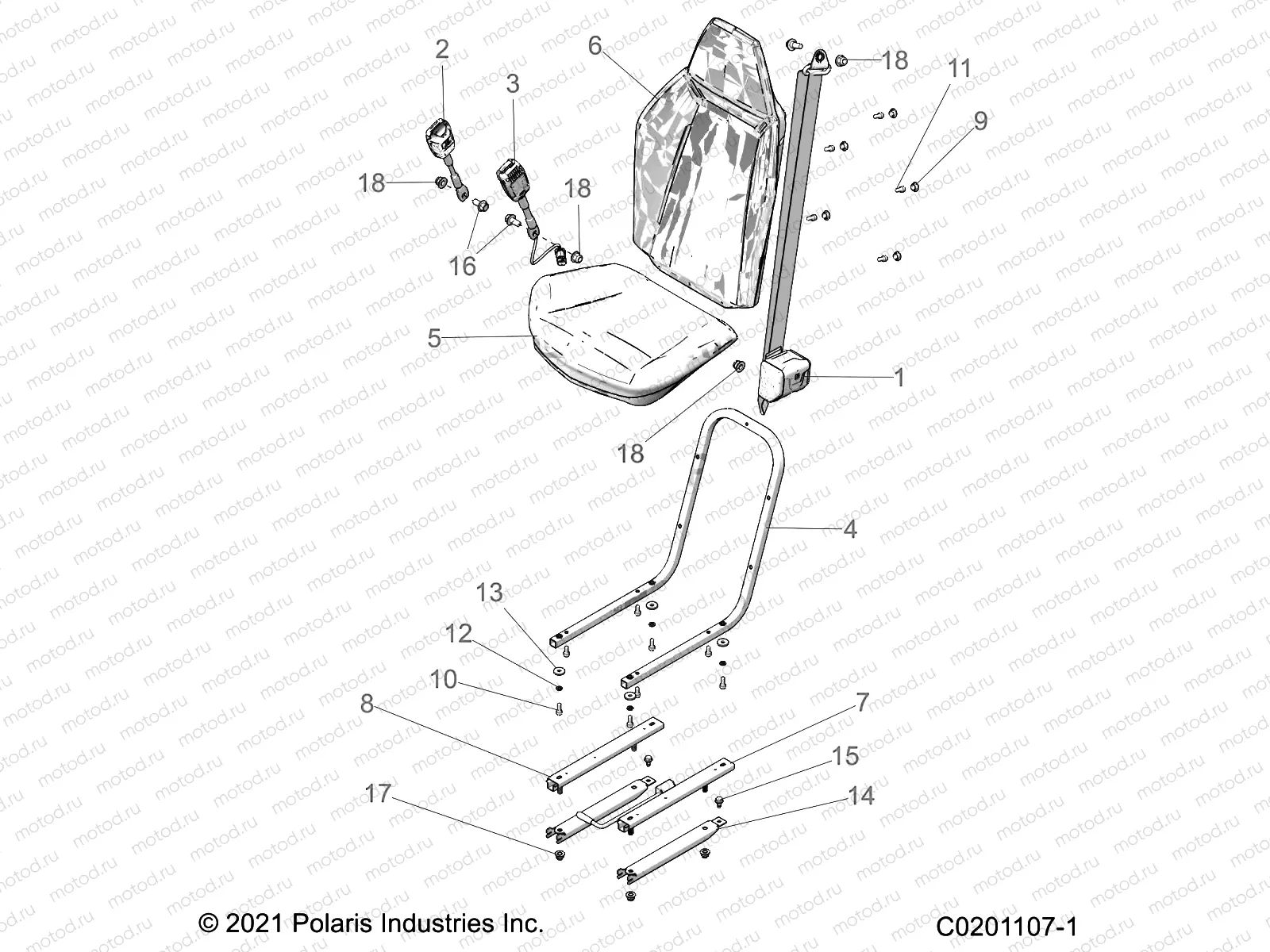 BODY | BODY, SEAT, MOUNTING and BELTS - Z22HCB18A2/B2 (C0201107-1)