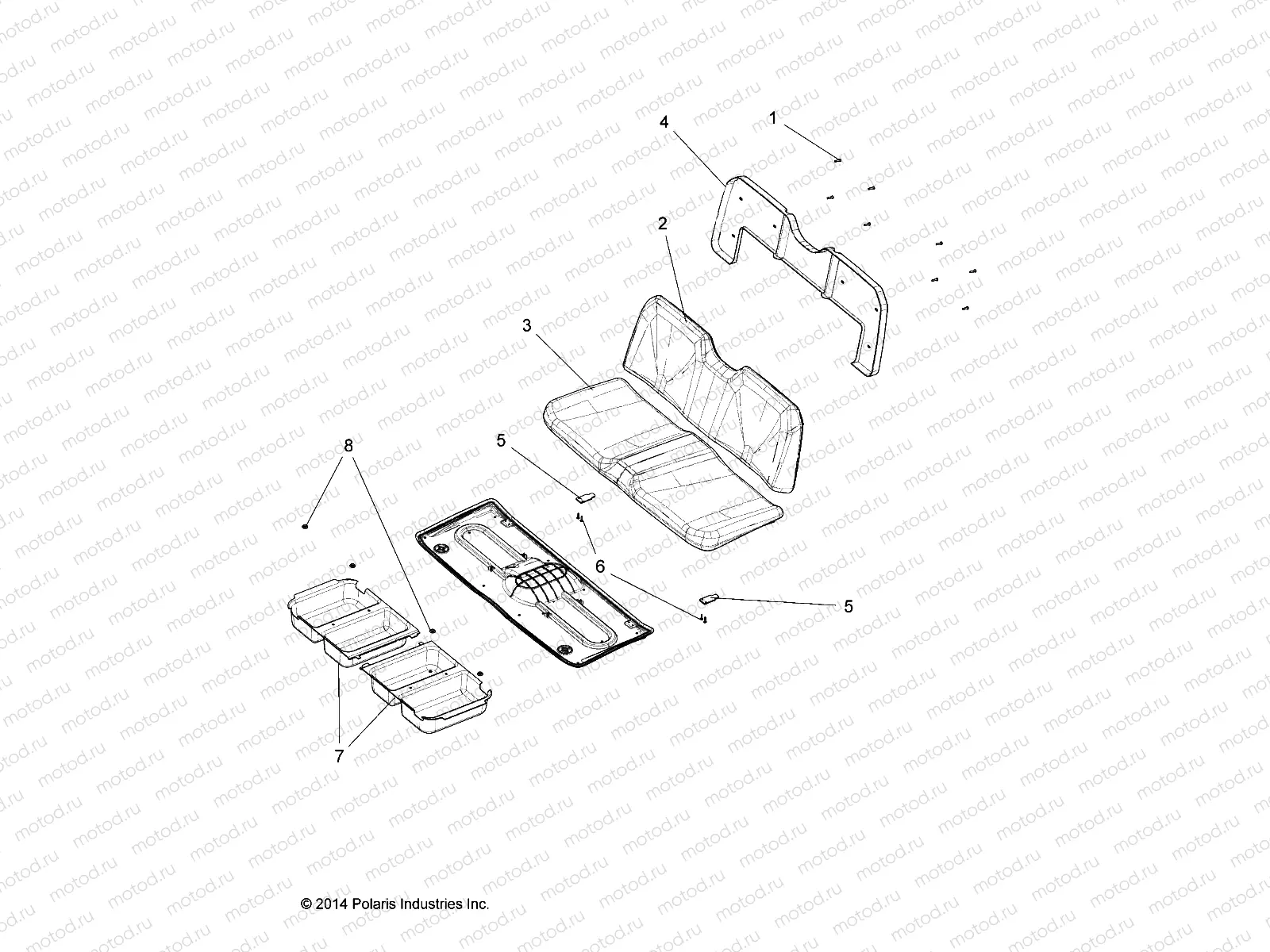 BODY | BODY, SEAT - R15RMAEGJ/GC/EJ (49RGRSEAT15EV)