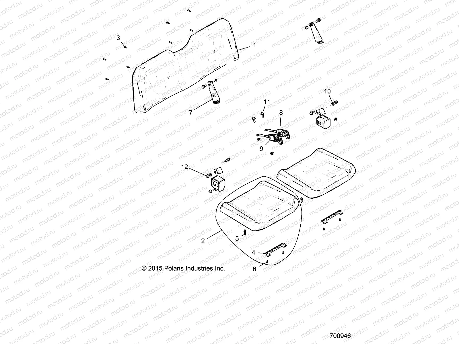 BODY | BODY, SEAT - R16RMH57AR (700946)