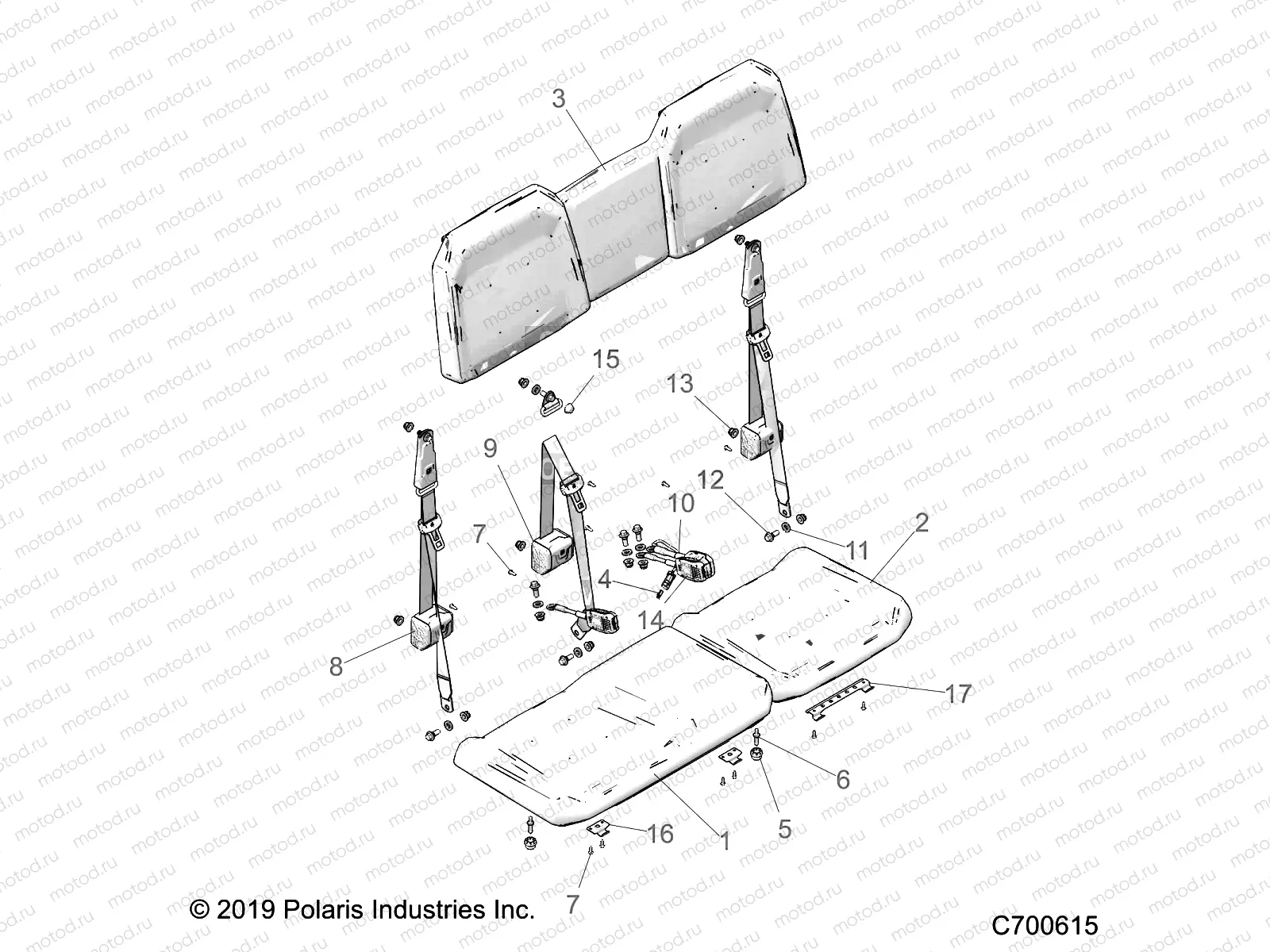BODY | BODY, SEAT - R21TAA99A1/A7/B1/B7 (C700615)