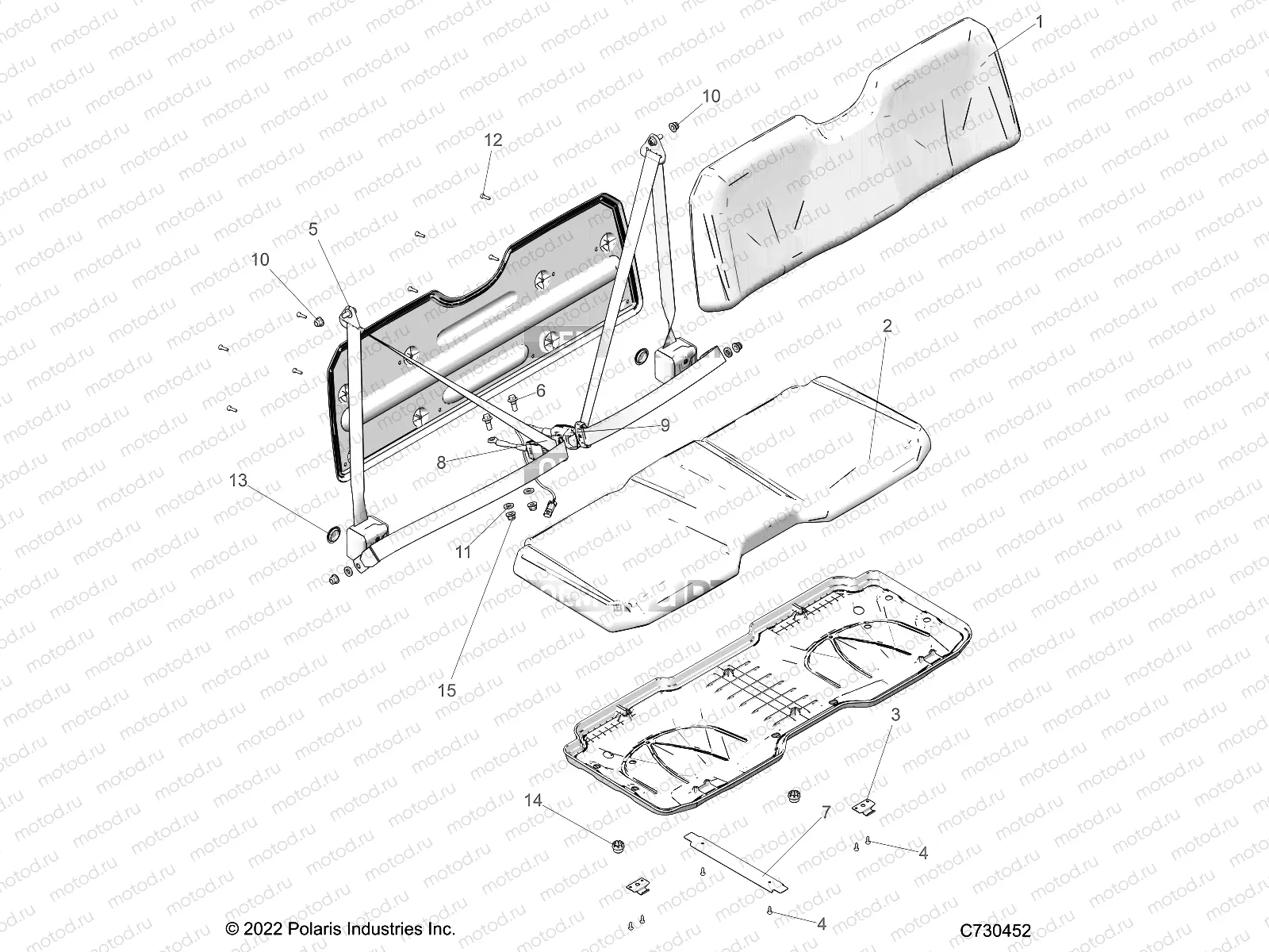 BODY | BODY, SEAT - R23MAA57B1/EB4/B9 (C730452)