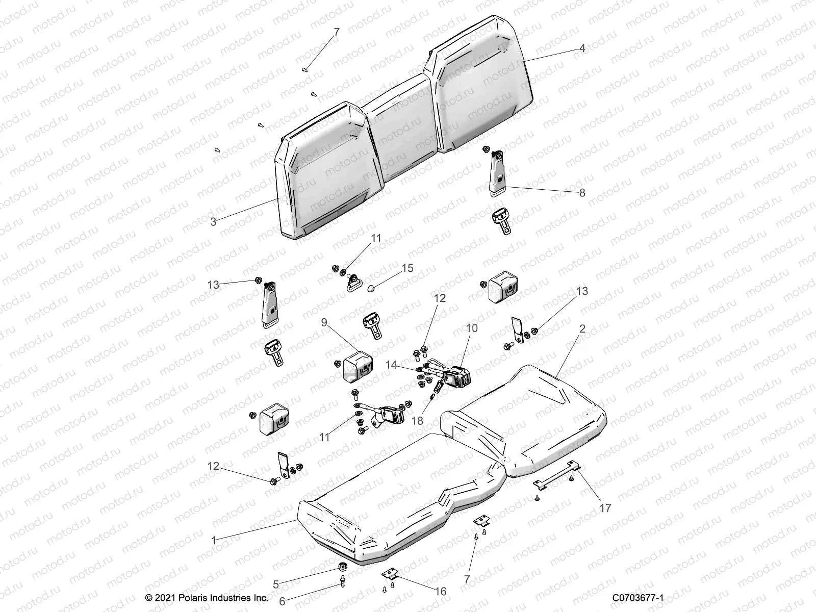 BODY | BODY, SEAT - R23TAE99A9/B9  (C0703677-1)