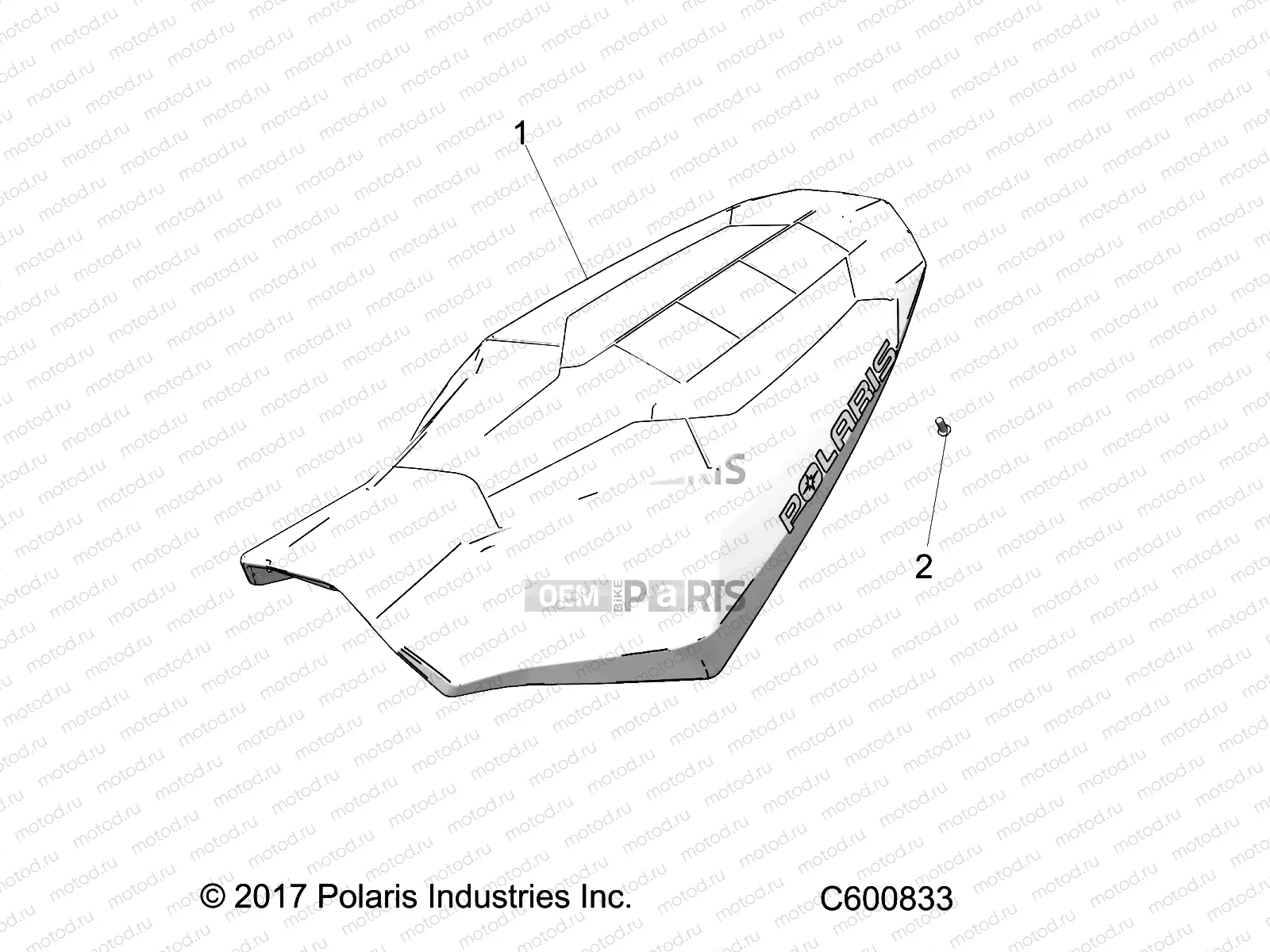 BODY | BODY, SEAT - S21EKL8RS ALL OPTIONS (C600833)