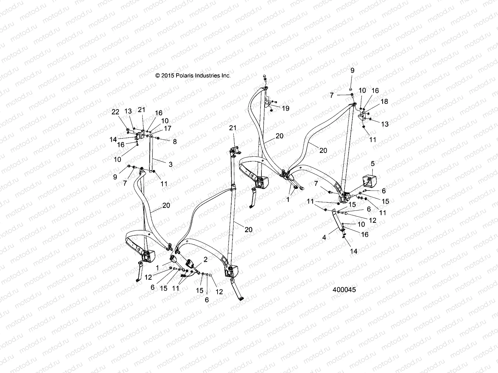 BODY | BODY, SEATBELTS (BUILT 11/9/15 AND BEFORE) - L16G4