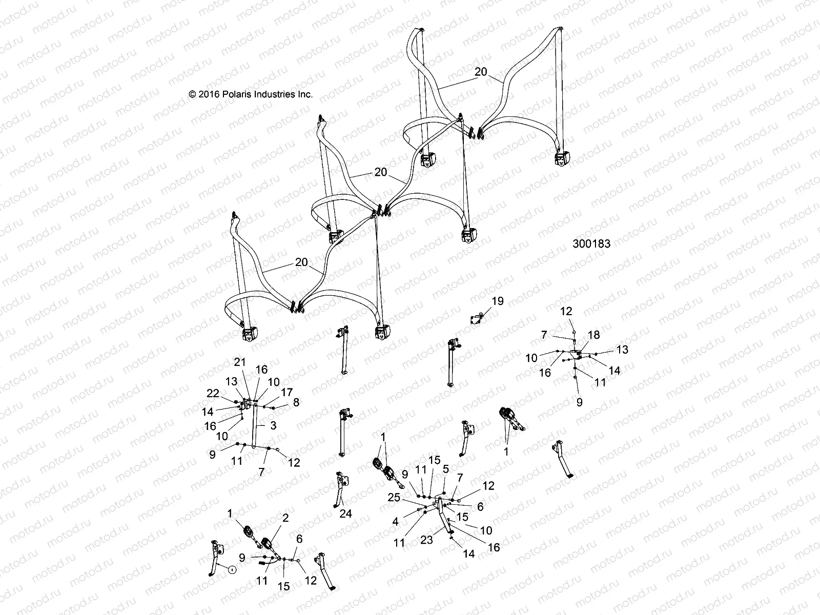 BODY | BODY, SEATBELTS, E6 - L22G6AEALA (300183)
