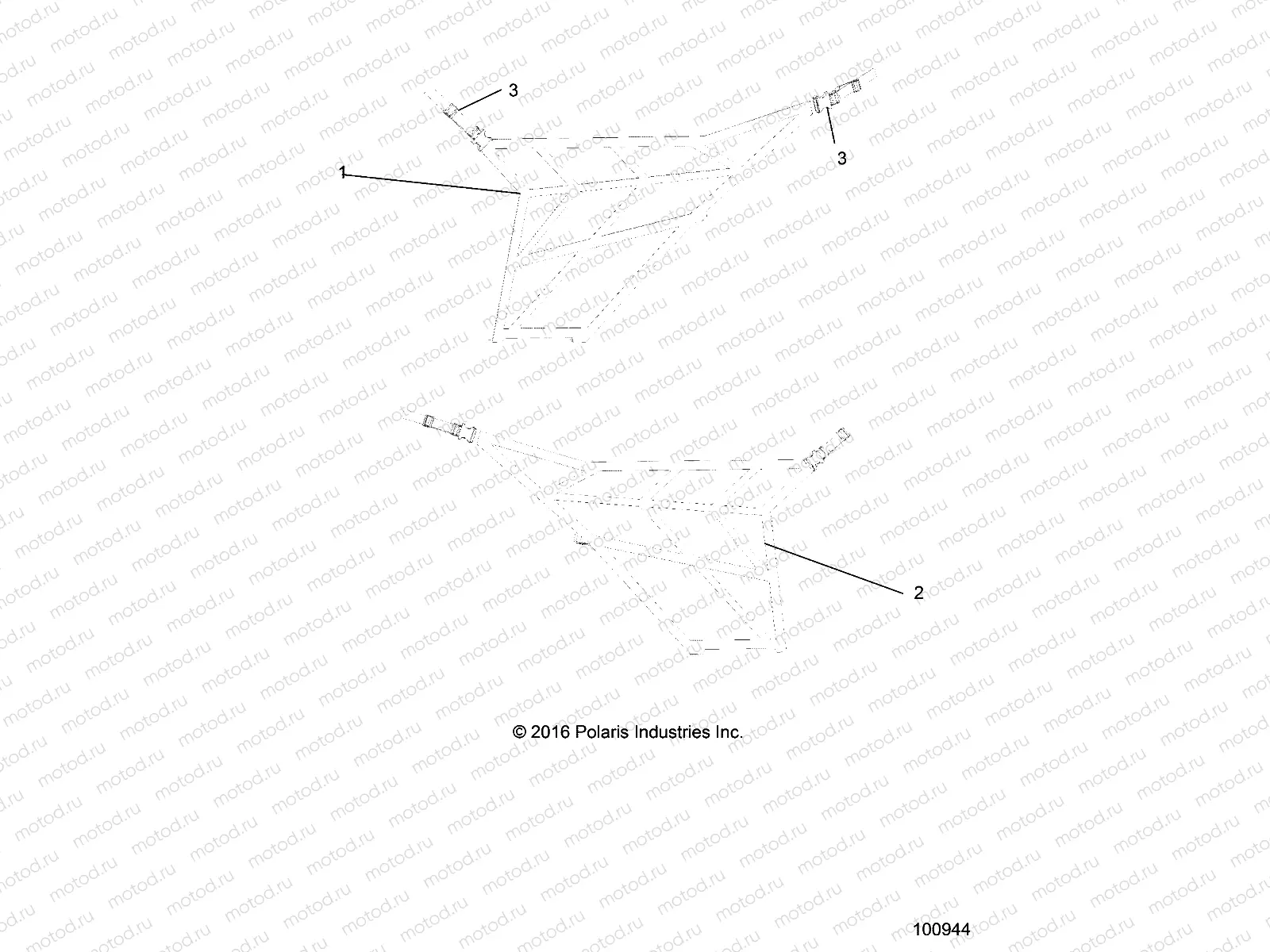 BODY | BODY, SIDE NETS - A18HAA15B7/B2 (100944)