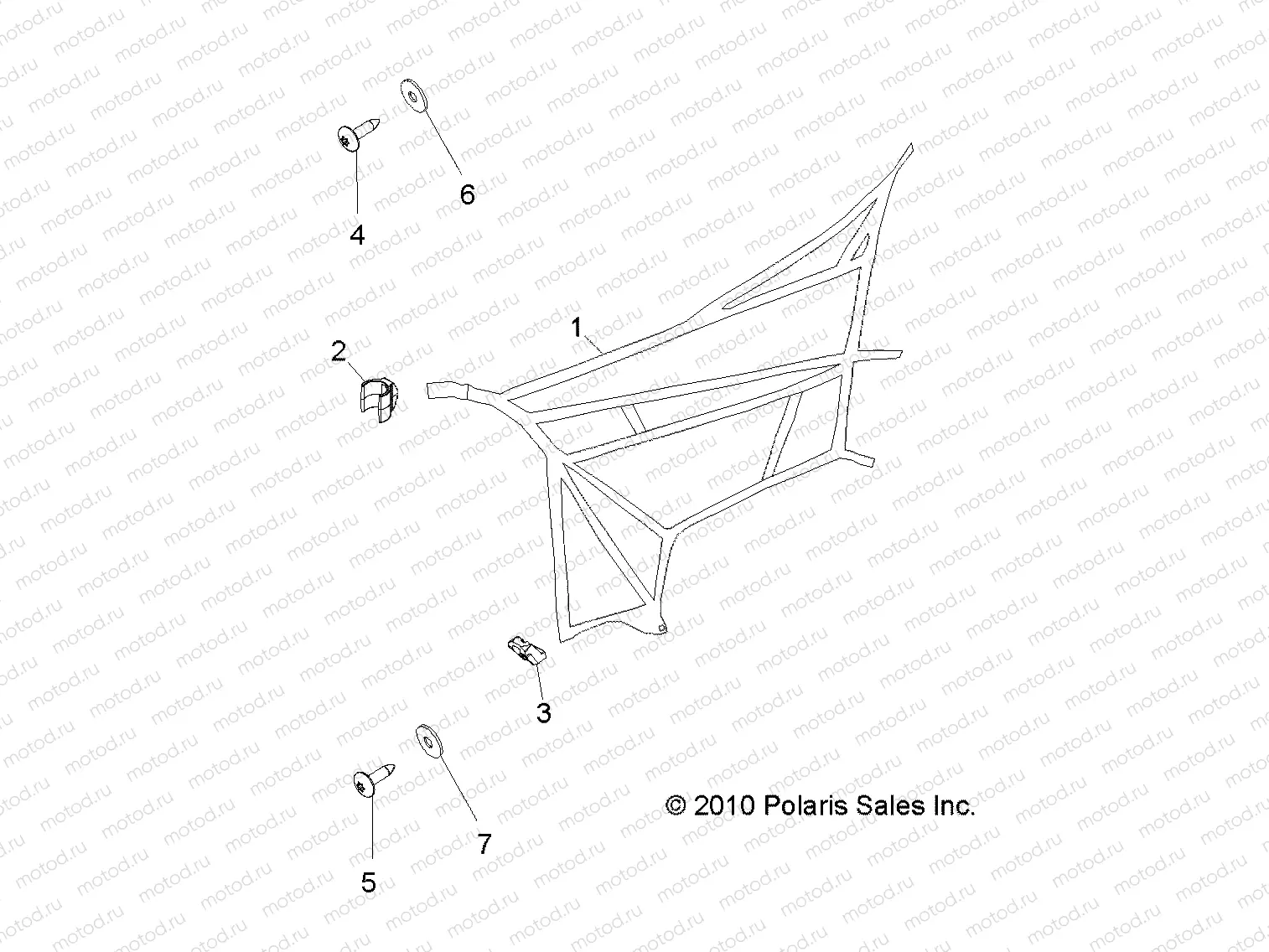 BODY | BODY, SIDE NETS - R11HR76AG/AR (49RGRNETS116X6)