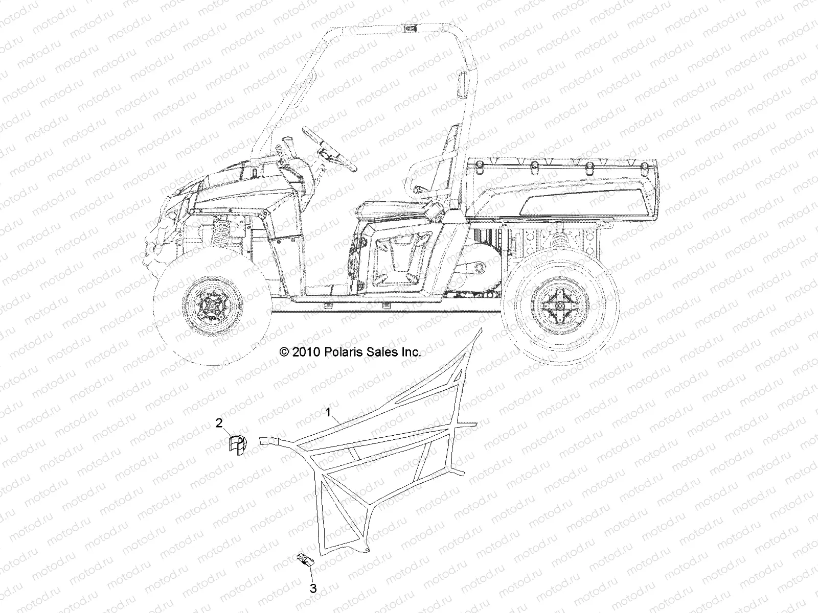 BODY | BODY, SIDE NETS - R13TH76/7E ALL OPTIONS (49RGRNETS118004X4)