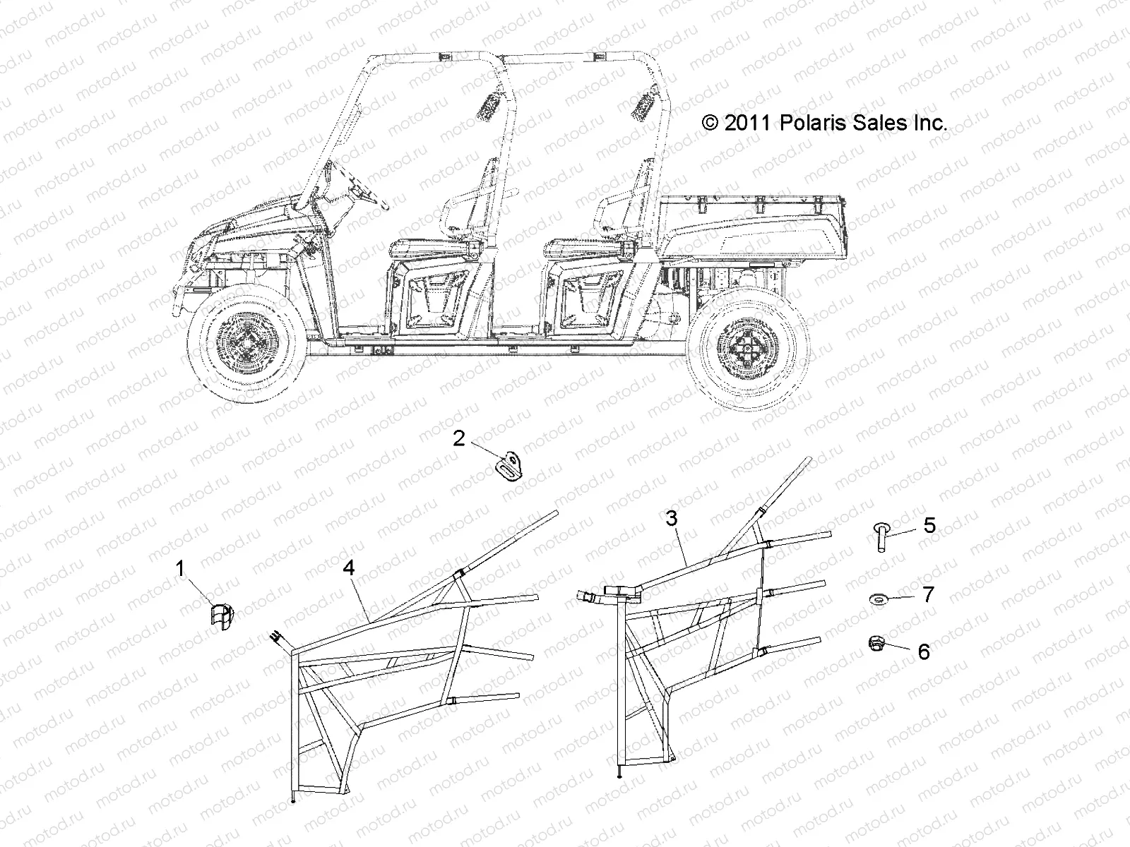 BODY | BODY, SIDE NETS - R14WH57AA/AC/AR/6EAT (49RGRNETS12500CREW)