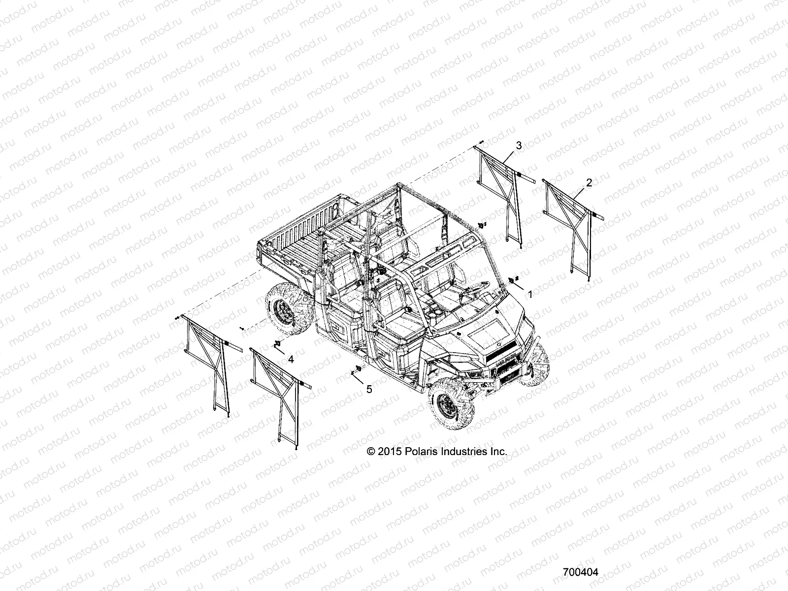 BODY | BODY, SIDE NETS - R16RVAD1A1 (700404)