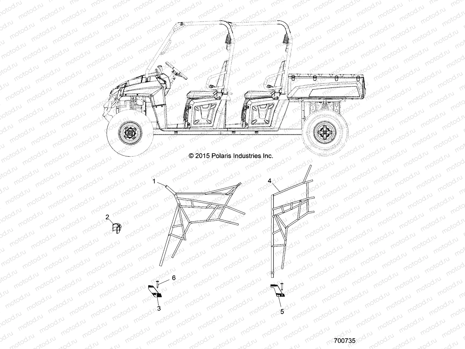 BODY | BODY, SIDE NETS - R17RDA57A1/B1 (700735)