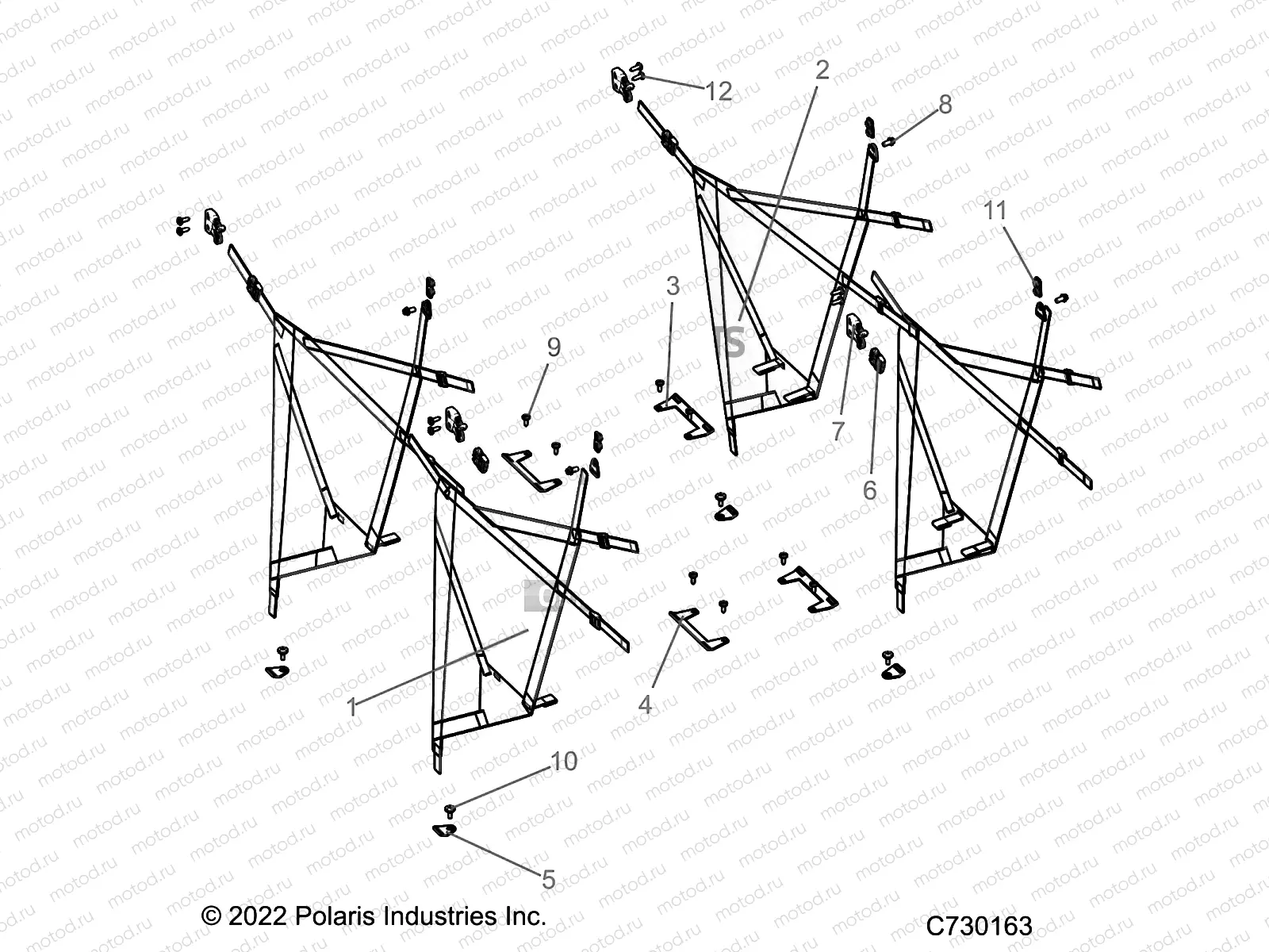 BODY | BODY, SIDE NETS - R22M4A57B1/EB5/B9 (C730163)