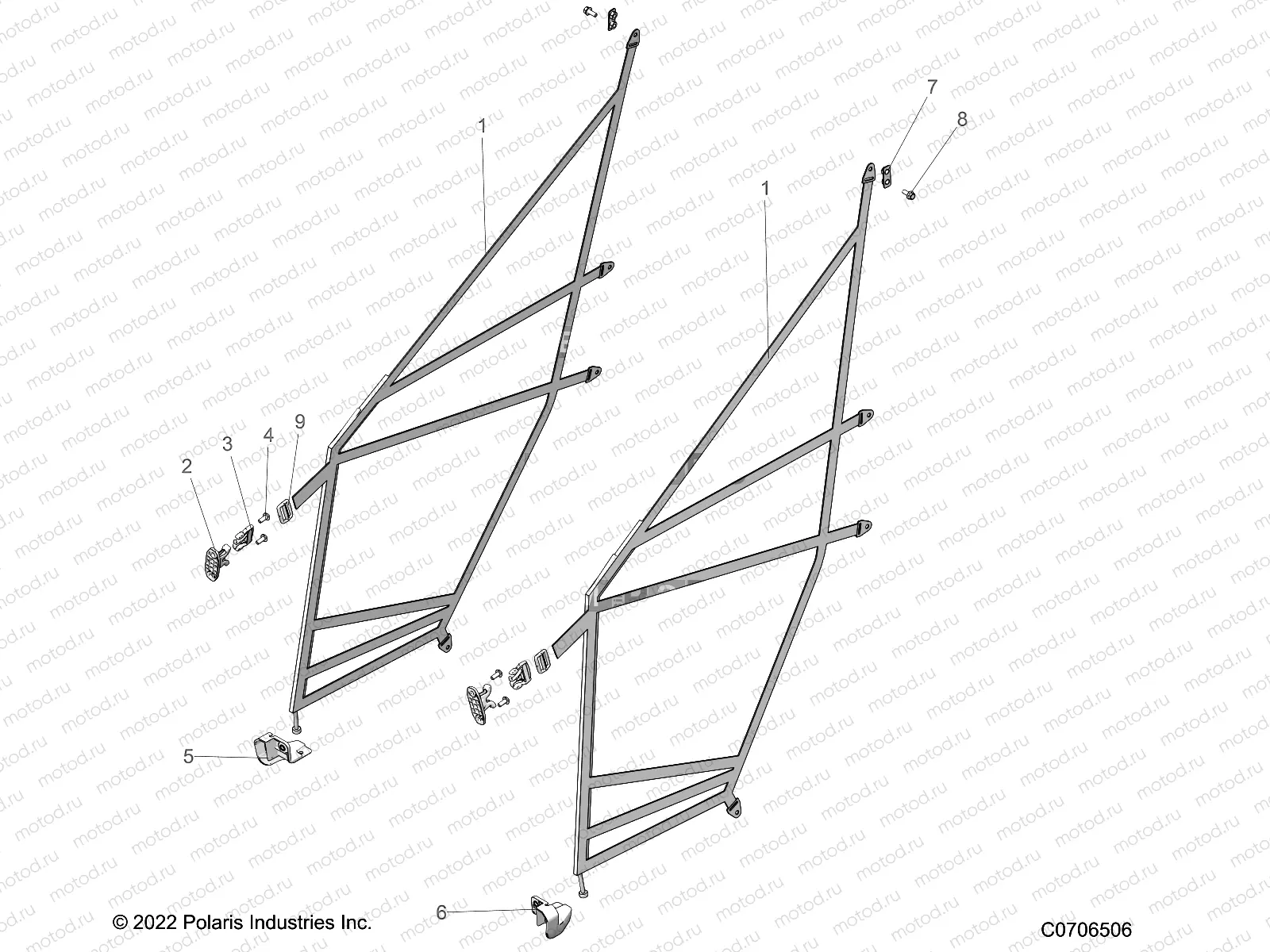 BODY | BODY, SIDE NETS - R23TAE99AD/AP (C0706506)