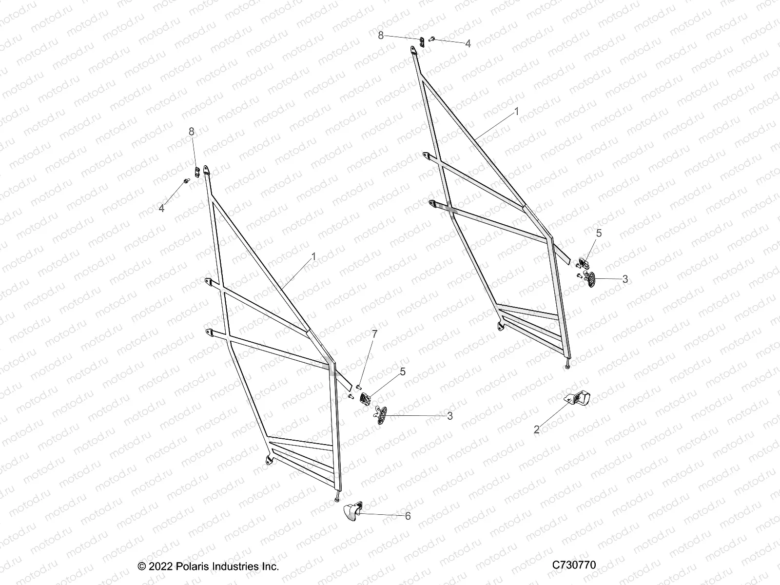 BODY | BODY, SIDE NETS - R23TAE99FD/SCD/SFD/SCK (C730770)