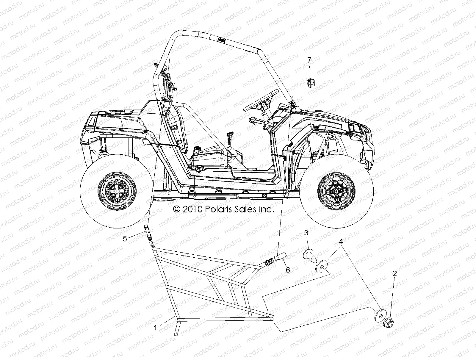 BODY | BODY, SIDE NETS - Z18VHA57B2 (49RGRNETS12RZR570)