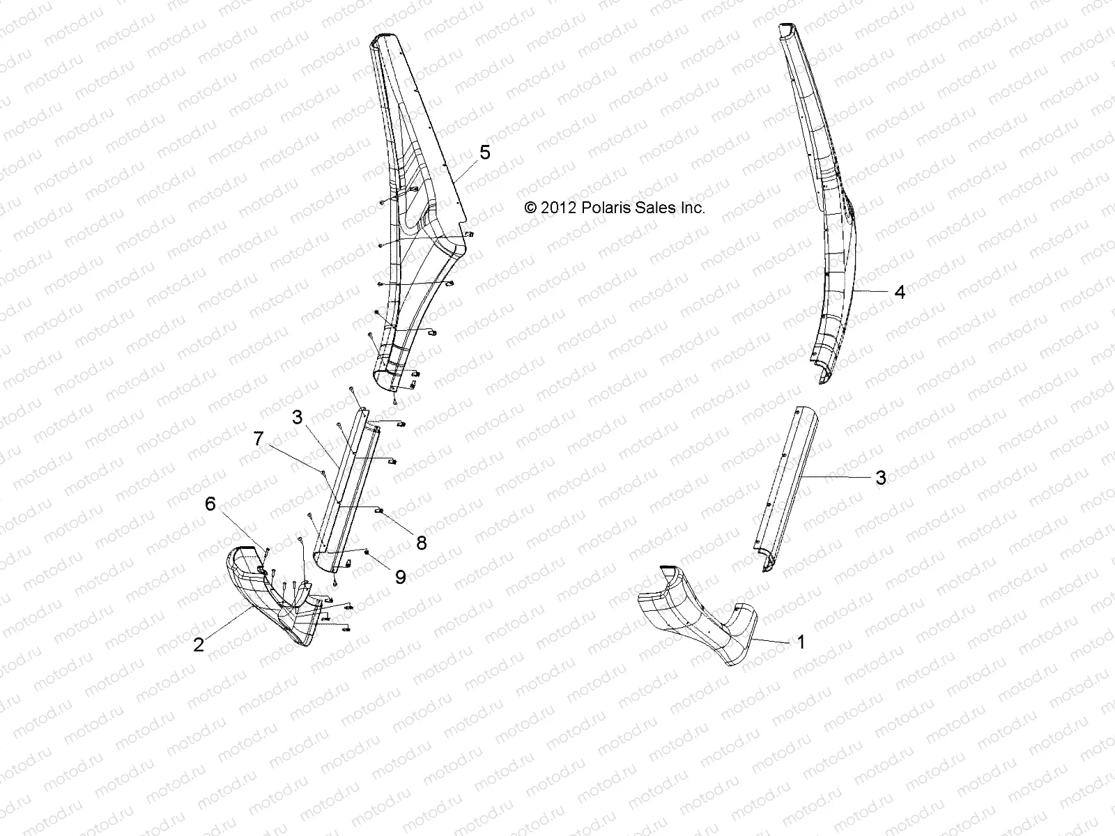 BODY | BODY, SIDE PANEL - L14G2/4/6 ALL OPTIONS (49GEMBODY13SIDEPNL)
