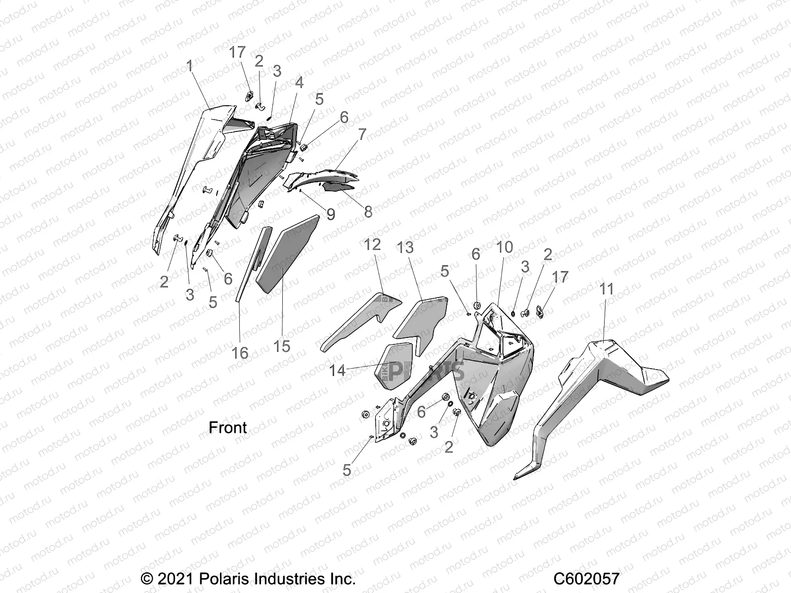 BODY | BODY, SIDE PANELS AND TRIM - S22TLT6REL (C602057