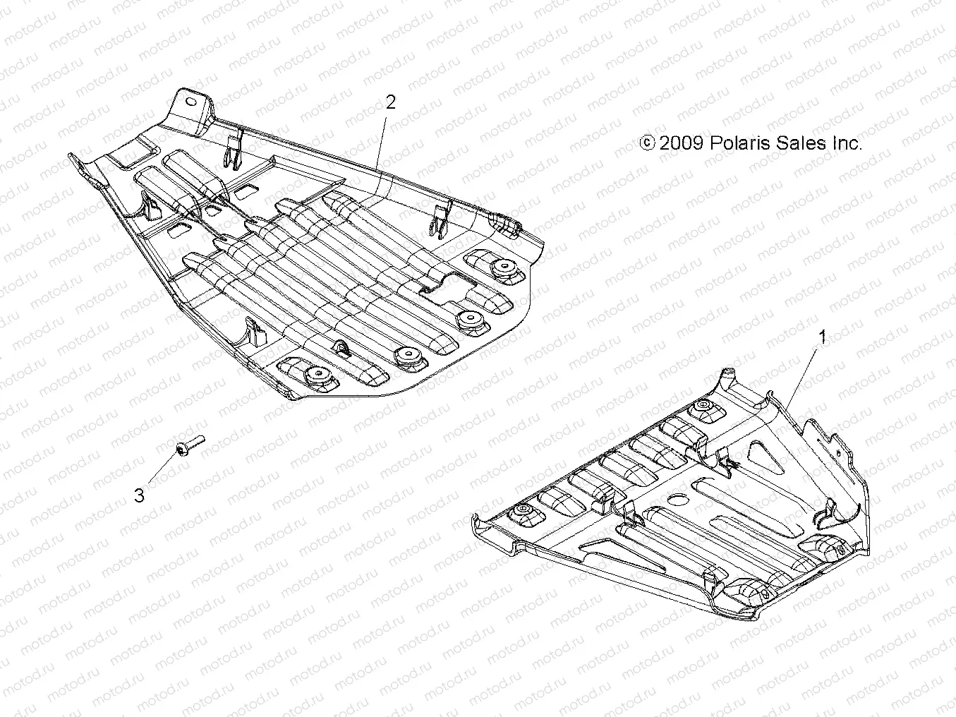 BODY | BODY, SKID PLATES - A10DX55AL/AF (49ATVSKIDPLATE10SP550X2)