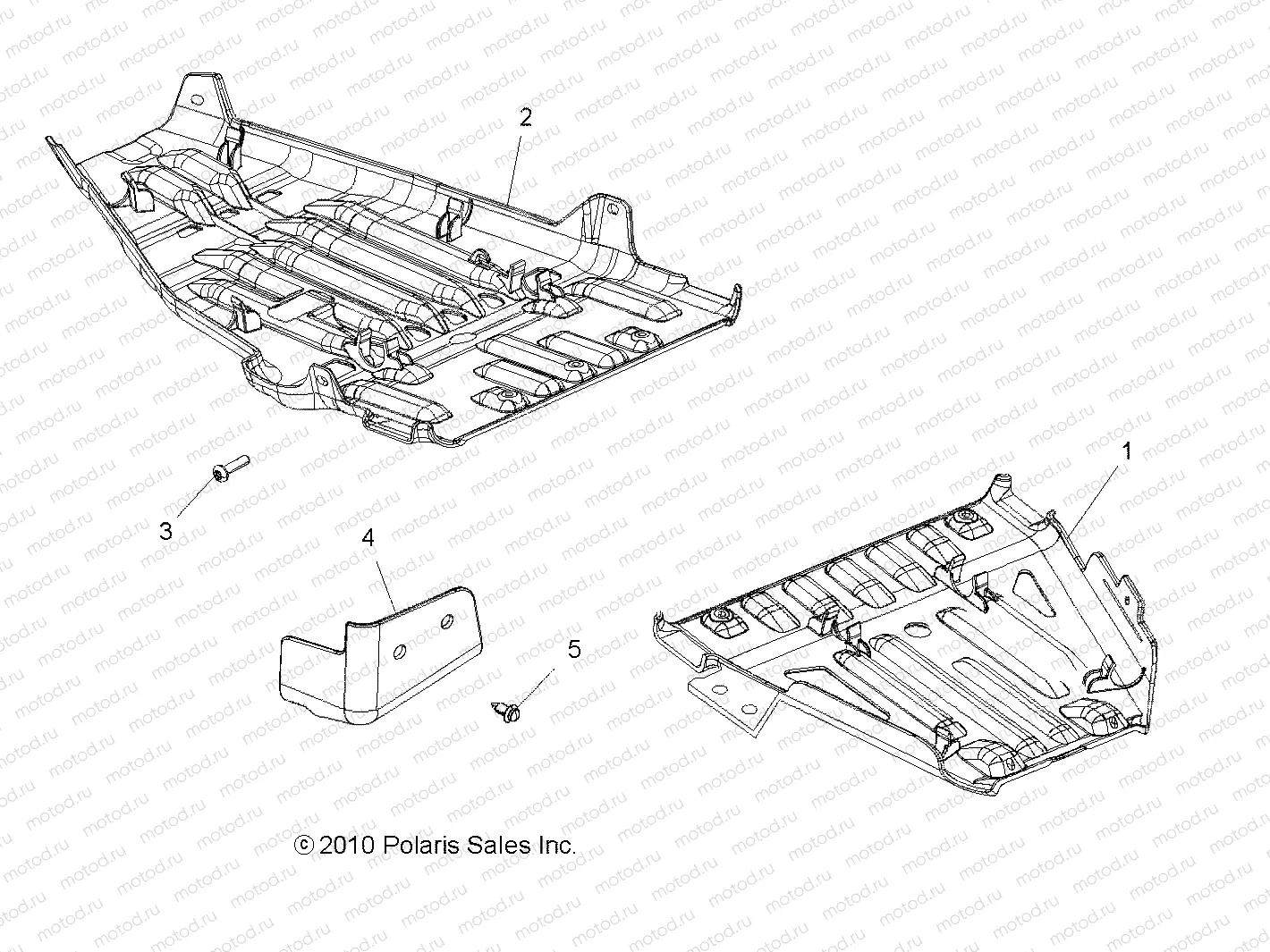 BODY | BODY, SKID PLATES - A11ZN85AA/AQ/AZ (49ATVSKIDPLATE11SPXP850)