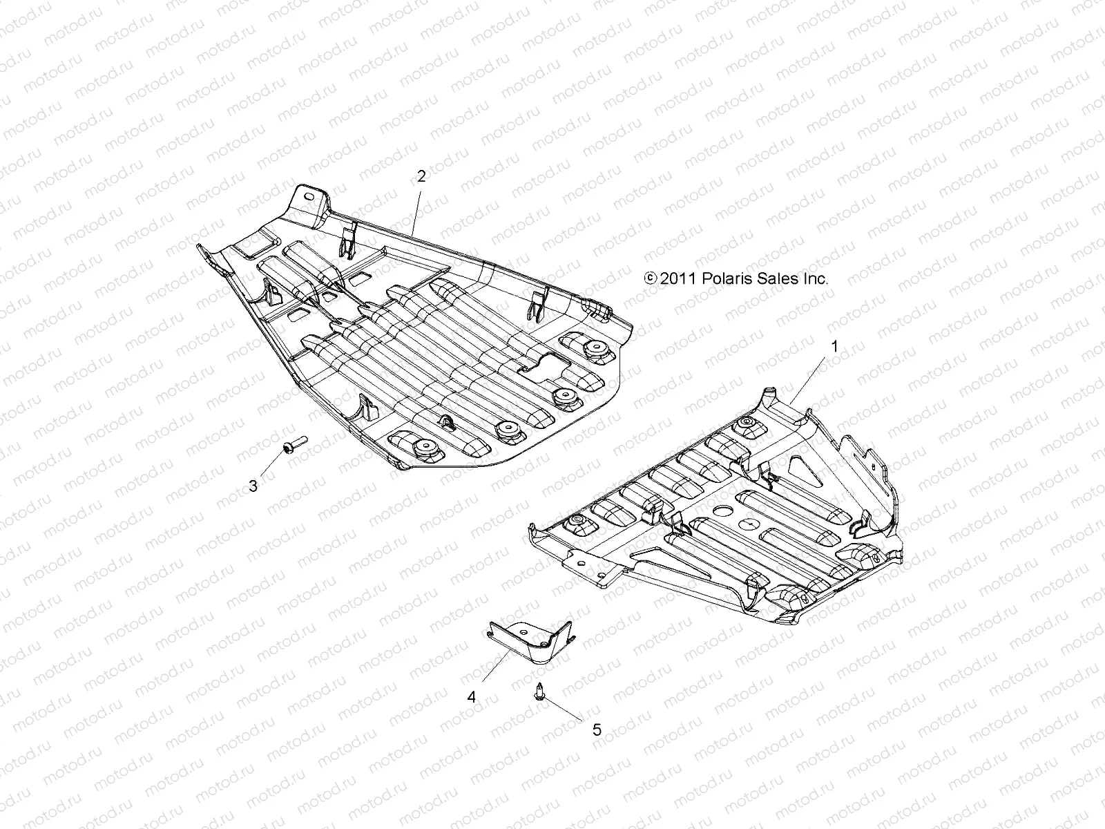 BODY | BODY, SKID PLATES - A14YN8EAJ/EAT (49MVSKIDPLATE12SP850)