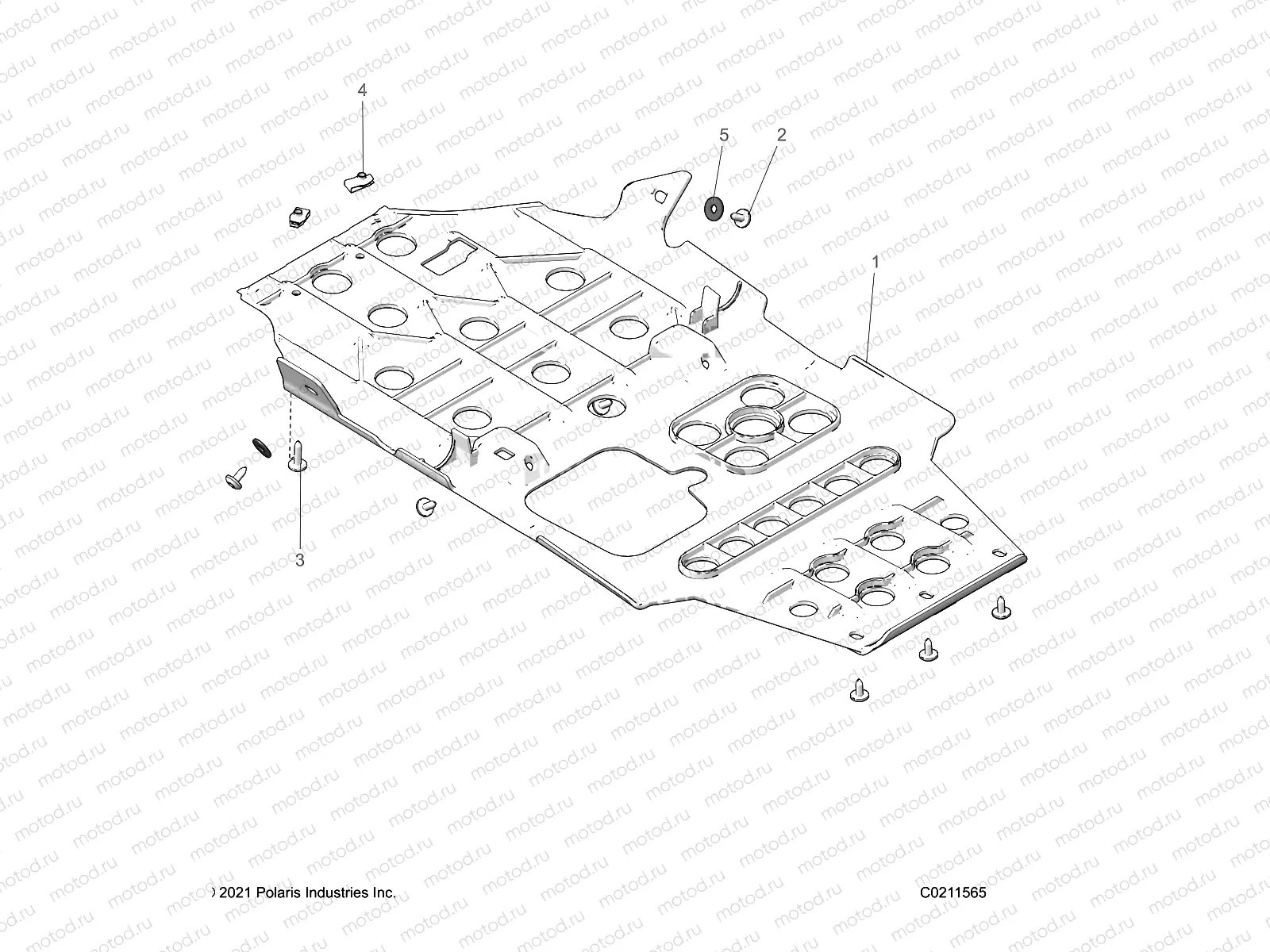 BODY | BODY, SKID PLATES - A23SLZ95AK (C0211565)