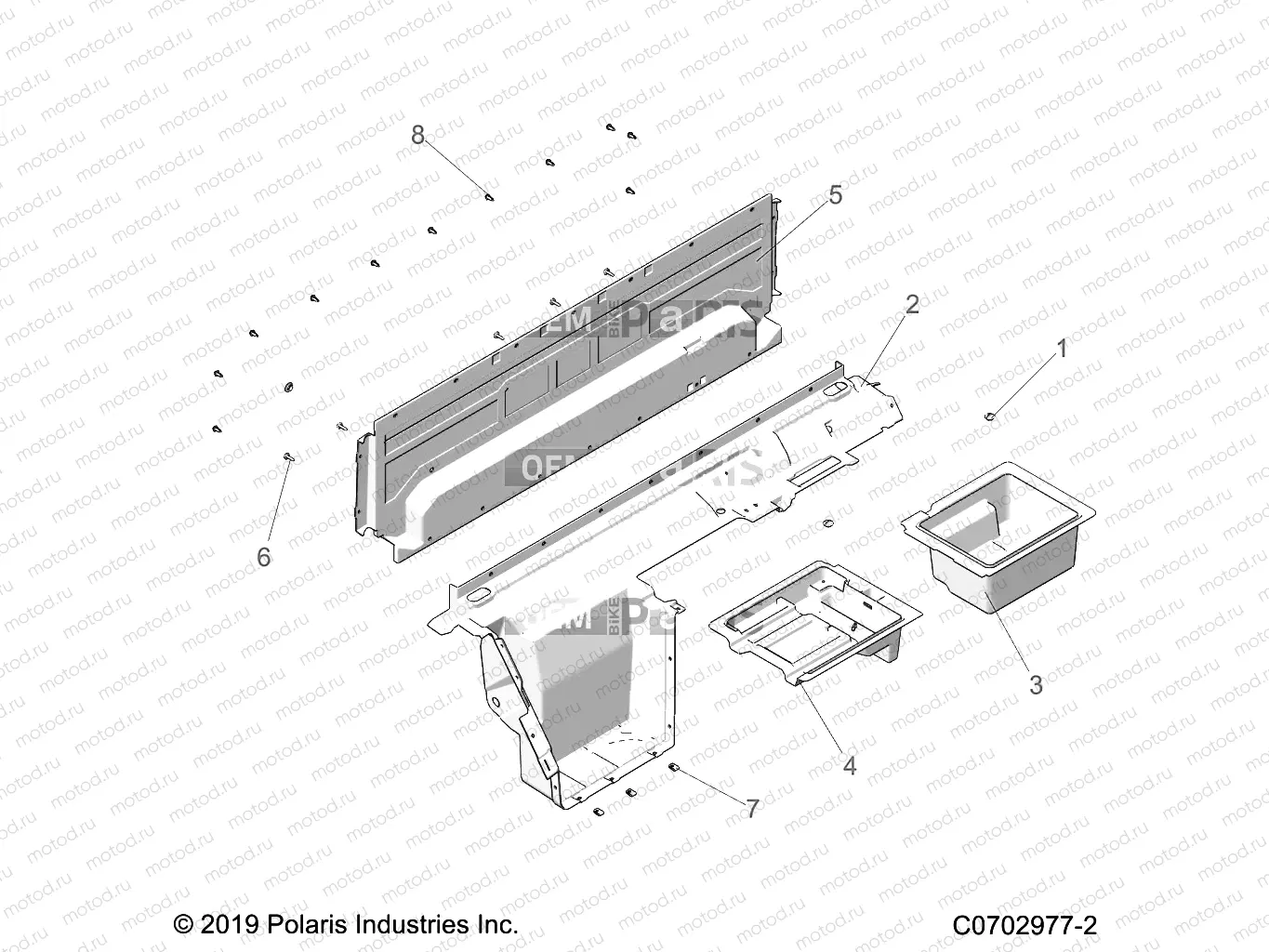 BODY | BODY, STORAGE AND CLOSE OFF - D21BBP99A4/B4/FP99A4 (C0702977-2)