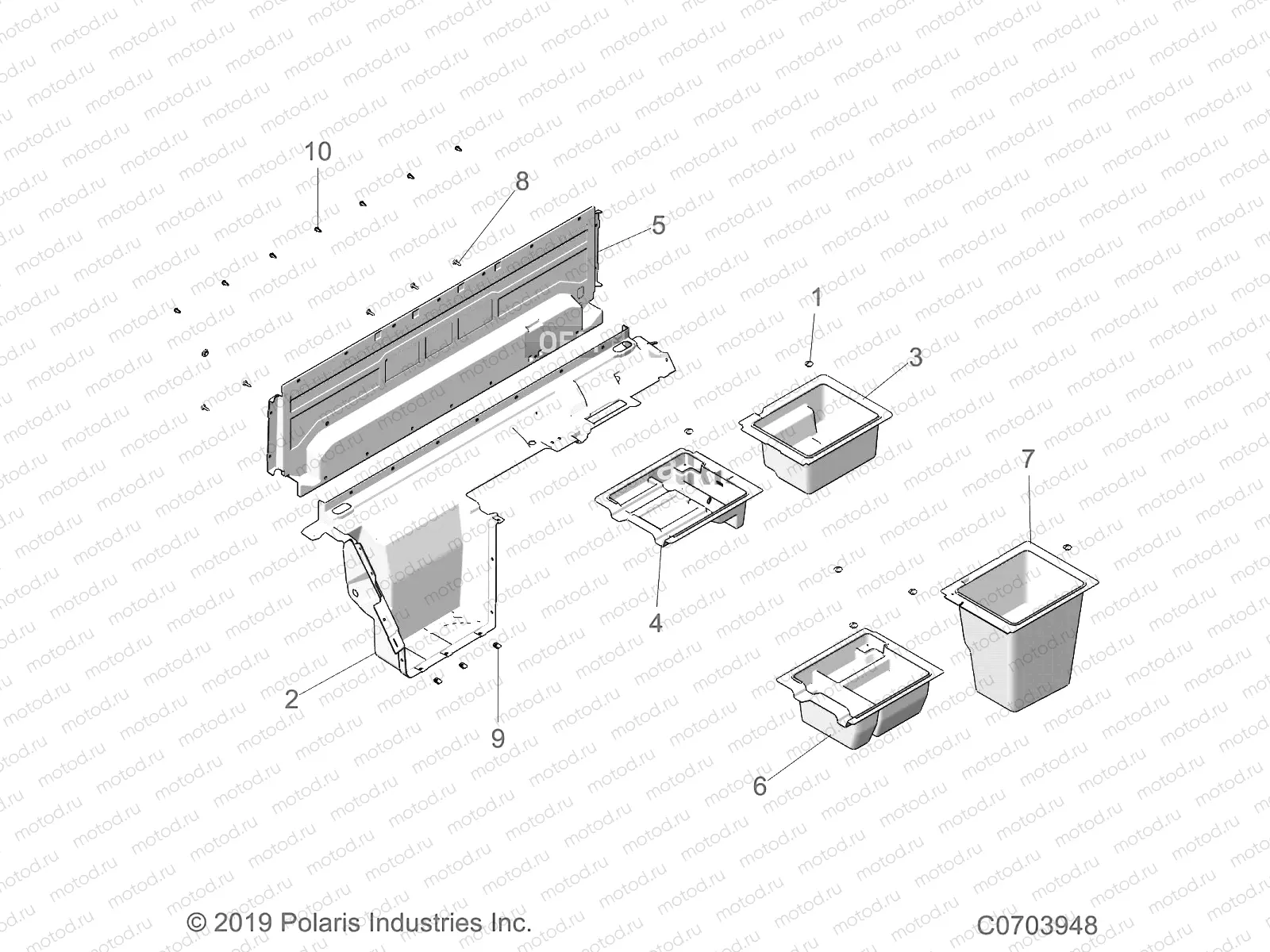BODY | BODY, STORAGE AND CLOSE OFF - D21BEP99A4/B4/GP99A4 (C0703948)