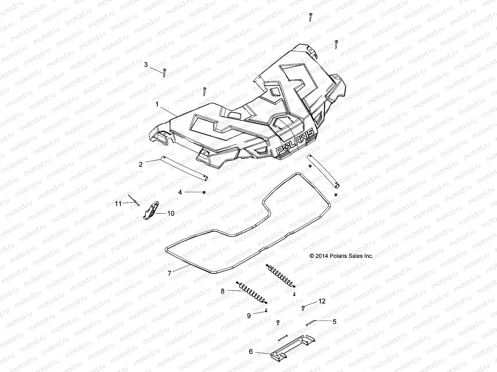 BODY | BODY, STORAGE, FRONT - A18SDA57B7/L7/E57B5/D57LU