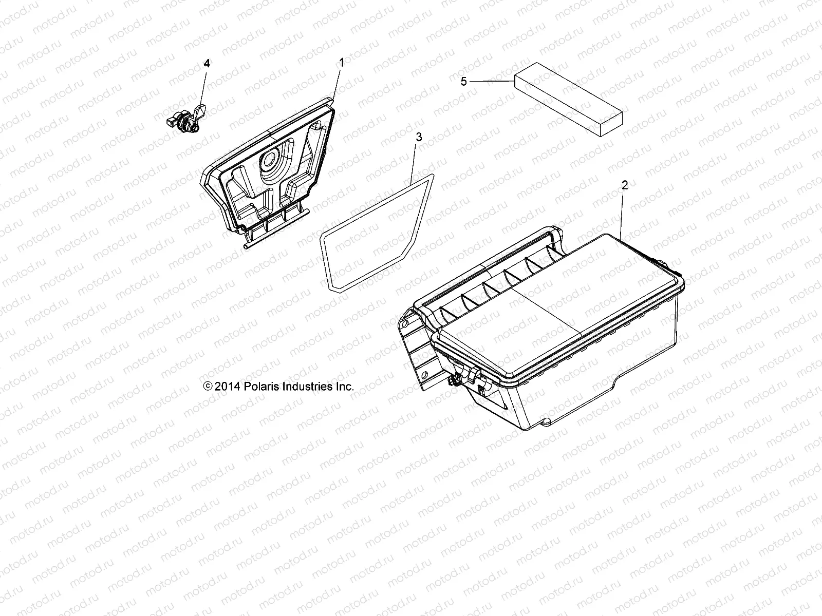 BODY | BODY, STORAGE, REAR - A15SXE95FK (49ATVSTORAGERR15XP1)