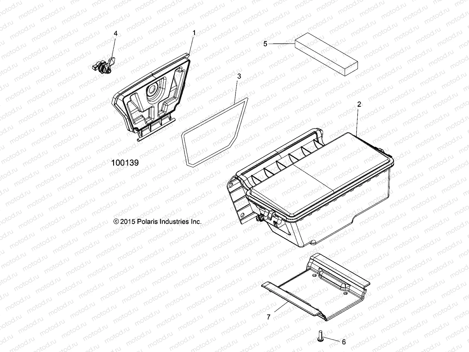 BODY | BODY, STORAGE, REAR - A16SXM95AL
