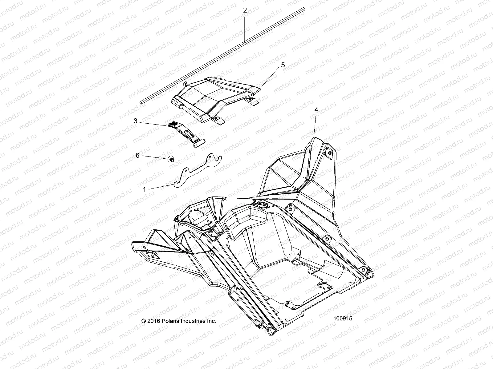 BODY | BODY, STORAGE, REAR - A17SVE95AM