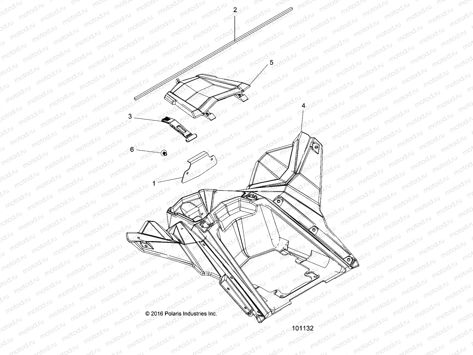 BODY | BODY, STORAGE, REAR - A18SVE95FR