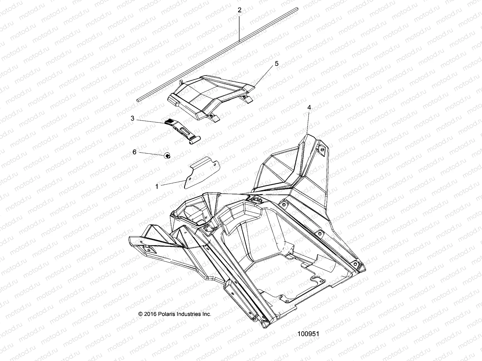 BODY | BODY, STORAGE, REAR - A19SVS95FR